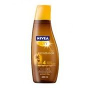 Loção Bronzeadora Nivea Sun FPS4 200ml