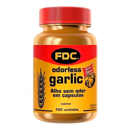 Garlic Odorless Pure FDC 100 Comprimidos Garlic Odorless Pure FDC 100 Comprimidos