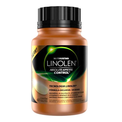 Linolen Nutrilatina Absolute Appetite Control 60 Tabletes Linolen Nutrilatina Absolute Appetite Control 60 Tabletes