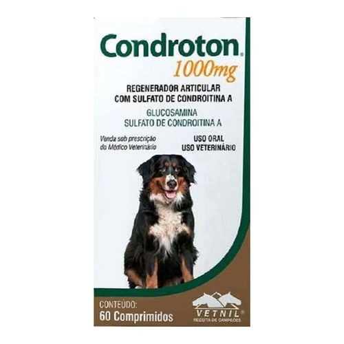CONDROTON 1000mg - frasco com 60 comprimidos CONDROTON 1000mg - frasco com 60 comprimidos