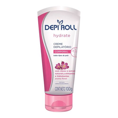 Creme Depilatório Corporal Depi Roll Flores 100g