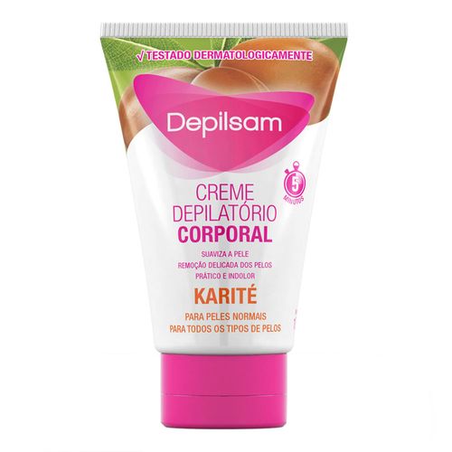 Creme Depilatório Corporal Depilsan Karité 100g Creme Depilatório Corporal Depilsan Karité 100g