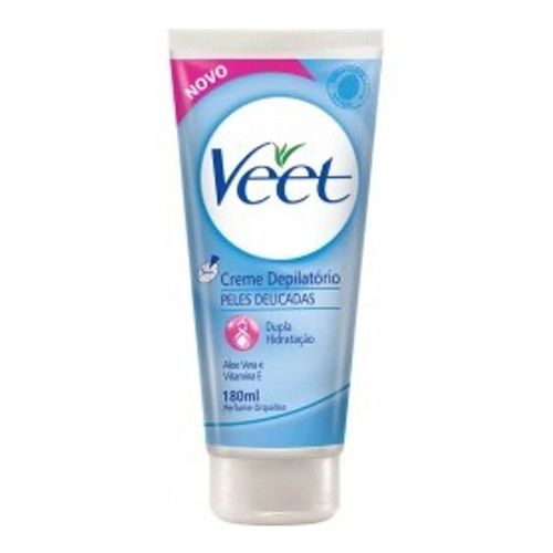 Creme Depilatório Veet Peles Delicadas 180ml Creme Depilatório Veet Peles Delicadas 180ml