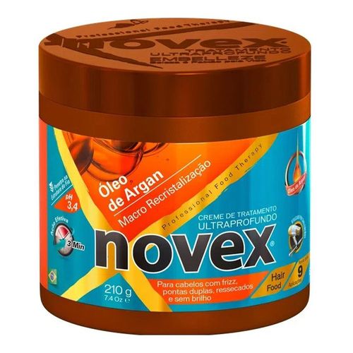 Creme e Tratamento Capilar Novex Argan 200ml Creme e Tratamento Capilar Novex Argan 200ml