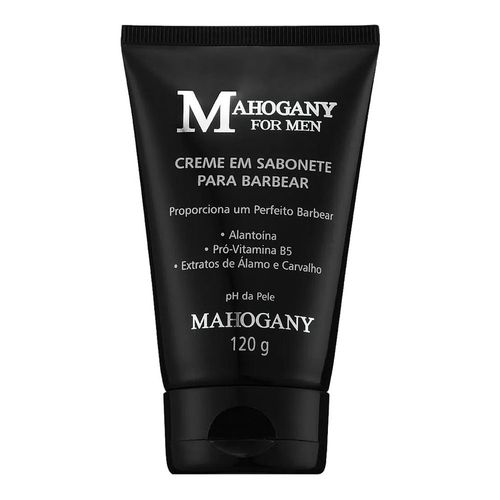 Creme em Sabonete para Barbear Mahogany for Men 120ml