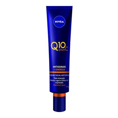 Creme Facial Antissinais Noite Nivea Q10 Plus C 40ml Creme Facial Antissinais Noite Nivea Q10 Plus C 40ml