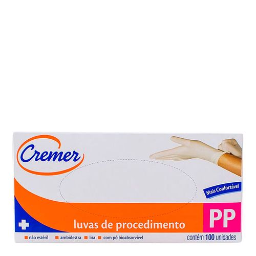 Luvas de Procedimento Cremer PP 100 Unidades Luvas de Procedimento Cremer PP 100 Unidades