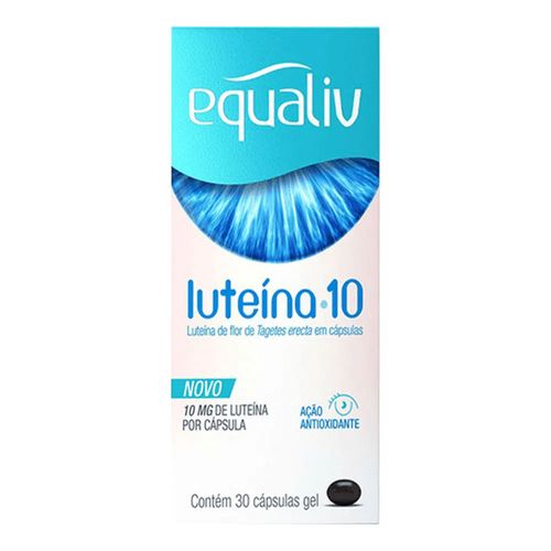 Luteína Equaliv 10mg 30 Cápsulas Luteína Equaliv 10mg 30 Cápsulas