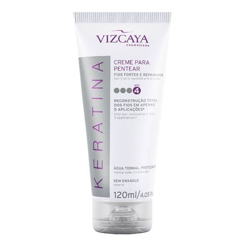 Creme Keratina para Pentear Vizcaya 120ml Creme Keratina para Pentear Vizcaya 120ml