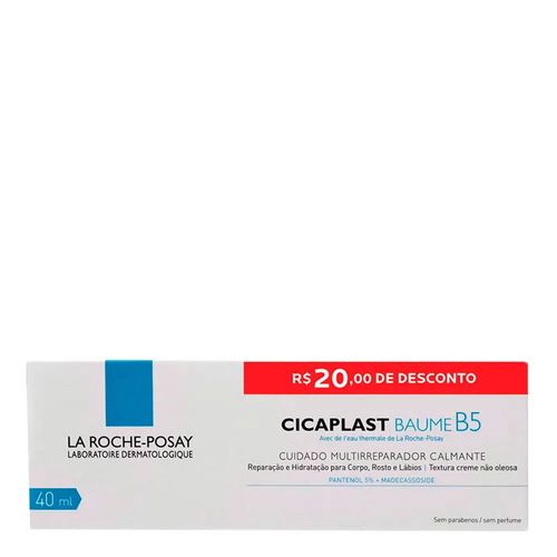 Creme Multirreparador La Roche-Posay Cicaplast Baume B5 40ml Creme Multirreparador La Roche-Posay Cicaplast Baume B5 40ml