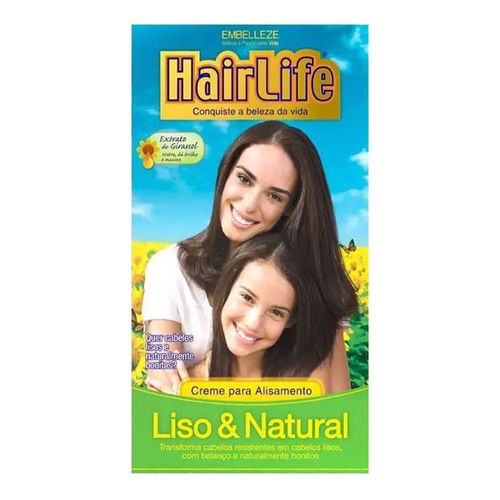 Creme para Alisamento Embelleze HairLife Liso e Natural 180g Creme para Alisamento Embelleze HairLife Liso e Natural 180g