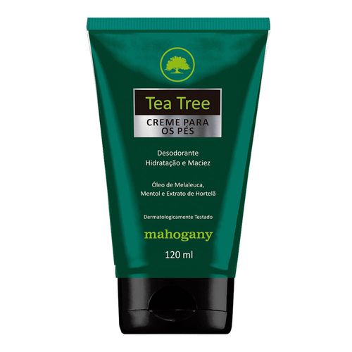 Creme para os Pés Melaleuca Tea Tree Mahogany 120g Creme para os Pés Melaleuca Tea Tree Mahogany 120g