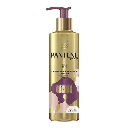 Creme Para Pentear Pantene Crespo Unidas Pelos Cachos 225ml Creme Para Pentear Pantene Crespo Unidas Pelos Cachos 225ml