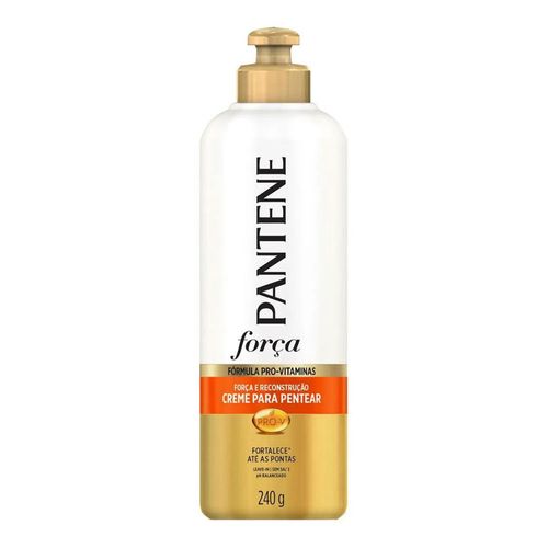 Creme para Pentear Pantene Força e Reconstrução 240g Creme para Pentear Pantene Força e Reconstrução 240g