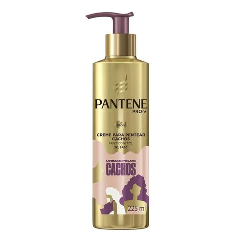 Creme Para Pentear Pantene Unidas Pelos Cachos 225ml