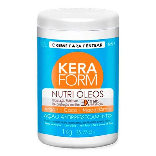 Creme Para Pentear Skafe Keraform Nutri Óleos 1kg