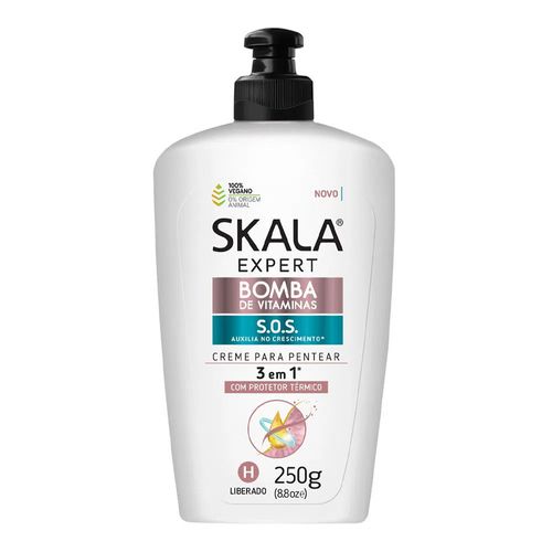 Creme para Pentear Skala Bomba de Vitaminas 250g Creme para Pentear Skala Bomba de Vitaminas 250g