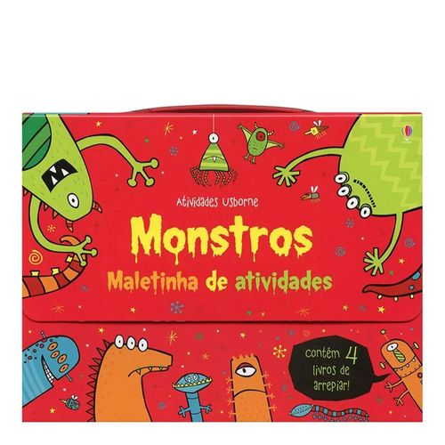 Maletinha de Atividades Monstro - Usborne