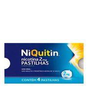 Niquitin 2mg 4 Pastilhas