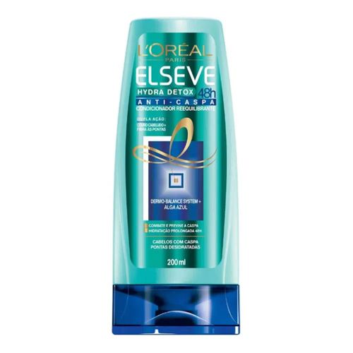 Condicionador Elseve Hydra Detox 48h Anti-Caspa 200ml Condicionador Elseve Hydra Detox 48h Anti-Caspa 200ml