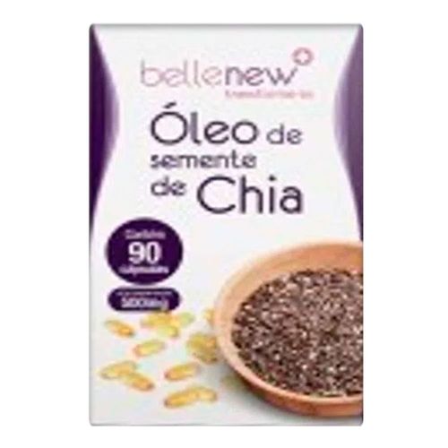 Óleo De Semente De Chia 90 Cápsulas Óleo De Semente De Chia 90 Cápsulas