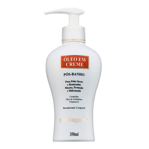 Óleo em Creme pós Banho Mahogany 350ml Óleo em Creme pós Banho Mahogany 350ml