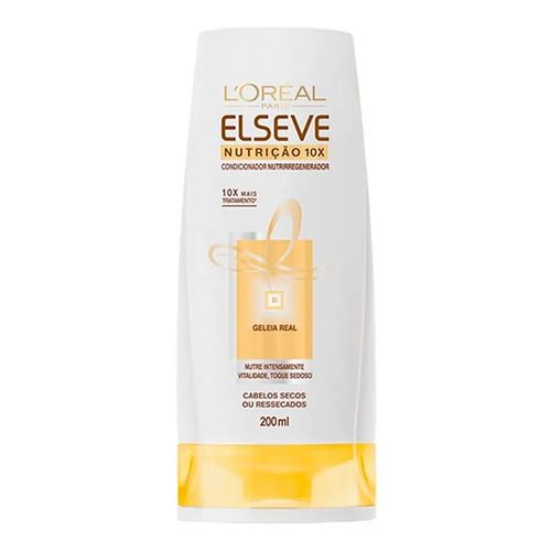 Condicionador Elseve Nutrição 10x Geléia Real 200ml Condicionador Elseve Nutrição 10x Geléia Real 200ml