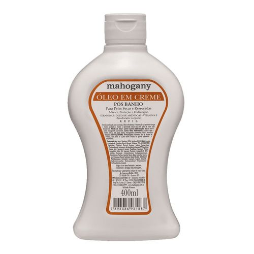Óleo em Creme Refil Mahogany 400ml Óleo em Creme Refil Mahogany 400ml