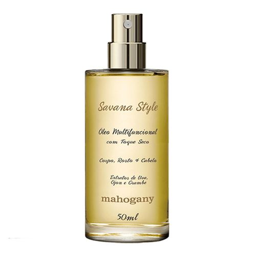 Óleo Multifuncional Savana Style Mahogany 50ml Óleo Multifuncional Savana Style Mahogany 50ml