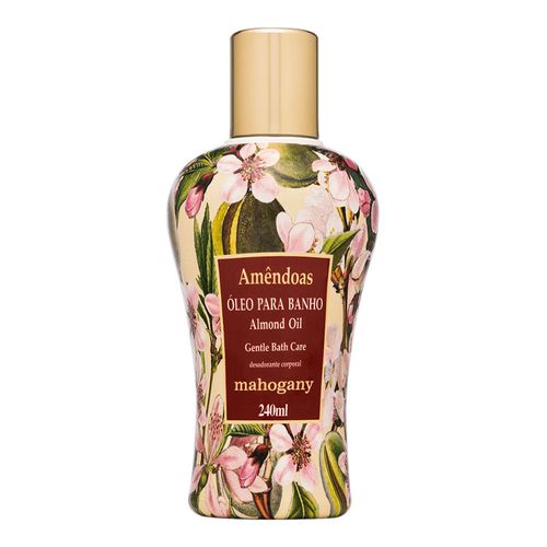 Óleo para Banho Amêndoas Mahogany 240ml