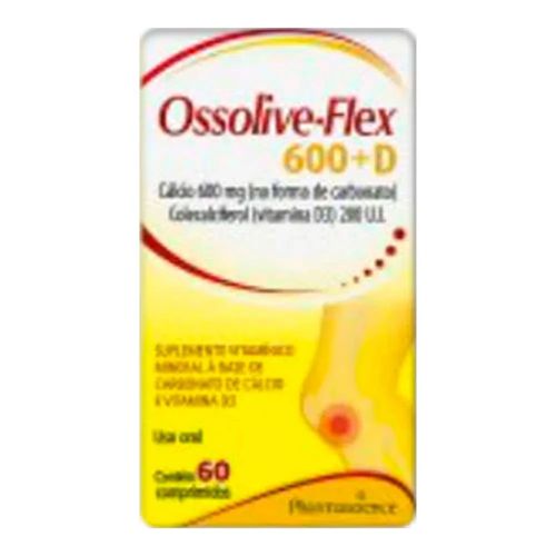 Ossolive-Flex 600+D Genex 60 Cápsulas