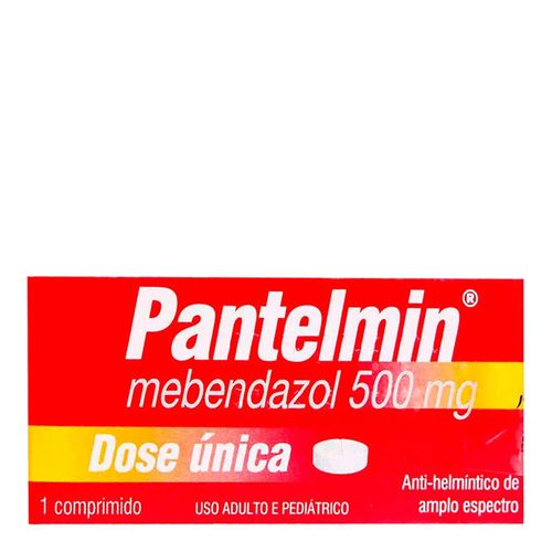 Pantelmin 500mg - 1 Comprimido Pantelmin 500mg - 1 Comprimido