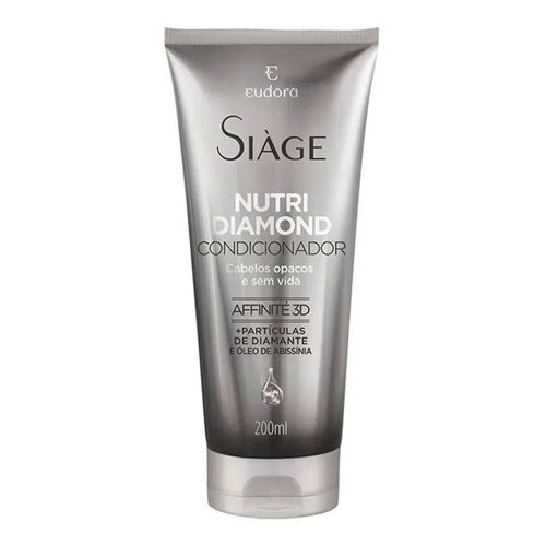 Condicionador Eudora Siàge Nutri Diamond 200ml Condicionador Eudora Siàge Nutri Diamond 200ml