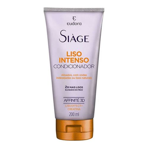 Condicionador Eudora Siàge Prolonga O Liso 200ml Condicionador Eudora Siàge Prolonga O Liso 200ml