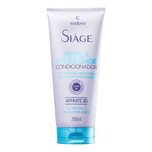 Condicionador Eudora Siàge Revela Os Cachos 200ml Condicionador Eudora Siàge Revela Os Cachos 200ml