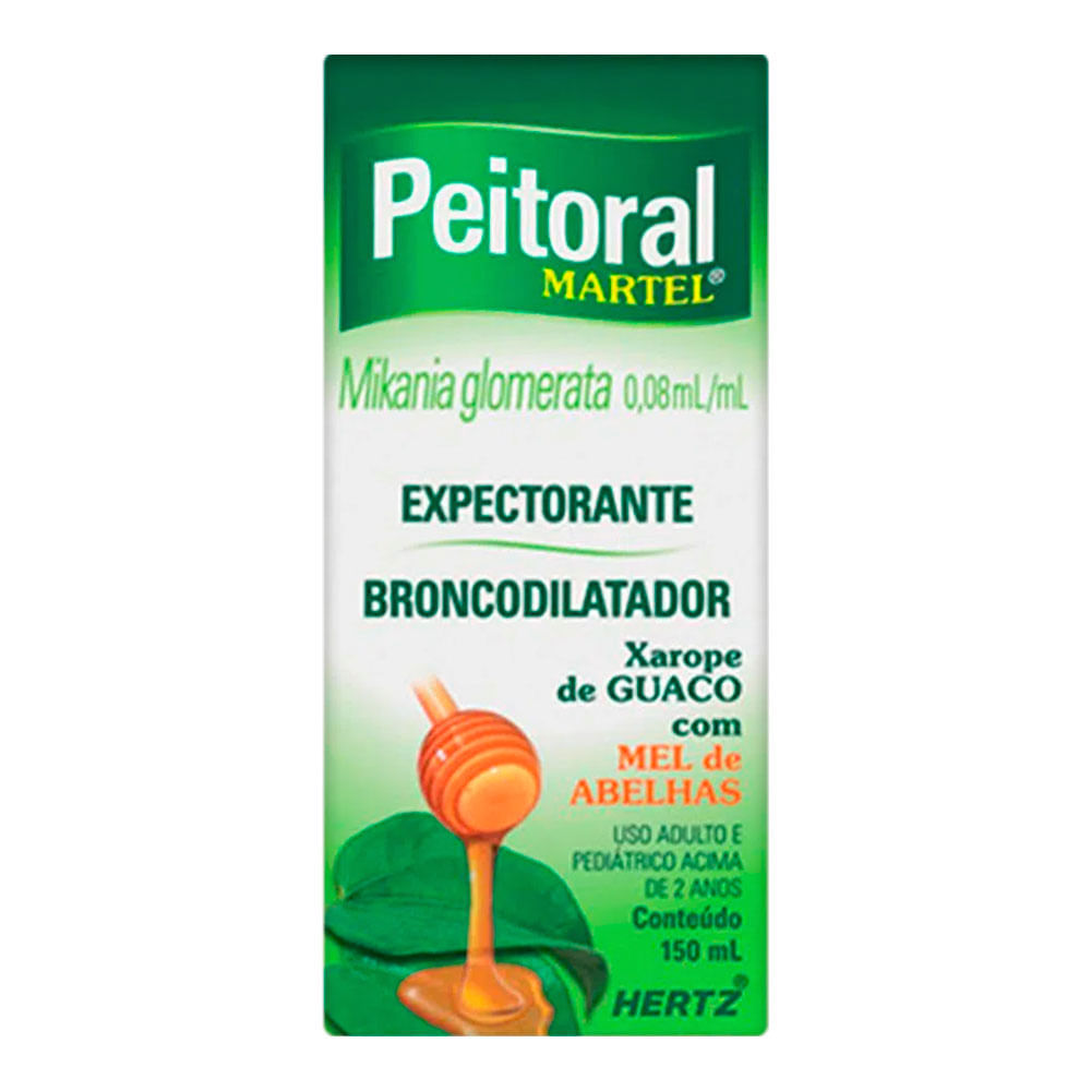 Peitoral Xarope Expectorante Com 150ml - Drogaria Venancio