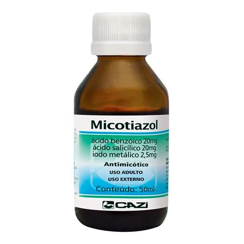 Micotiazol Cazi Solução 50ml Micotiazol Cazi Solução 50ml