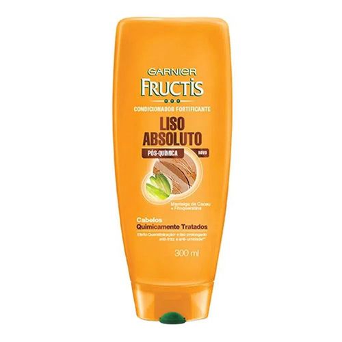 Condicionador Fructis Liso Absoluto Pós Química 300ml