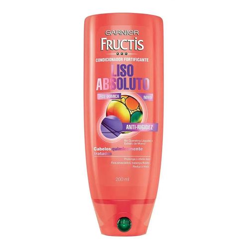 Condicionador Fructis Liso Absoluto Pós-Química 200ml Condicionador Fructis Liso Absoluto Pós-Química 200ml