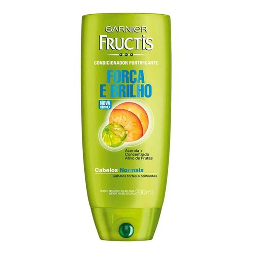 Condicionador Fructis Normais Força e Brilho 200ml Condicionador Fructis Normais Força e Brilho 200ml