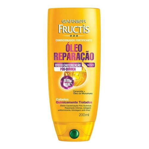 Condicionador Fructis Óleo Reparador Pós Química 200ml
