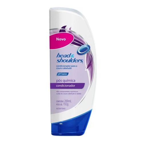 Condicionador Head & Shoulders Pós-química 200ml
