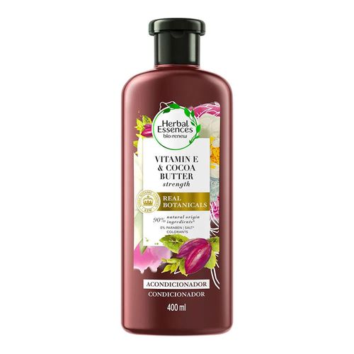 Condicionador Herbal Essences Bio:Renew Vitamina E e Manteiga de Cacau 400ml