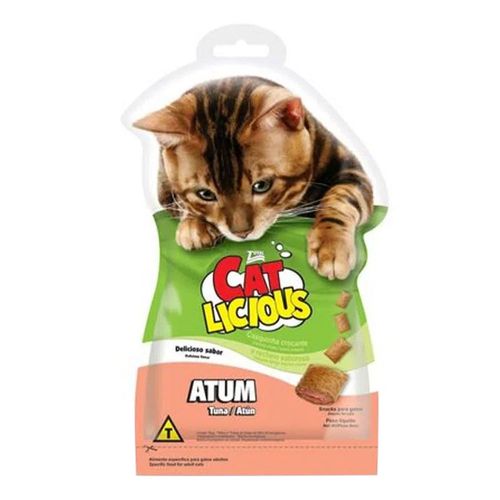 Petisco Cat Licious Atum 40gr Snacks Petisco Cat Licious Atum 40gr Snacks