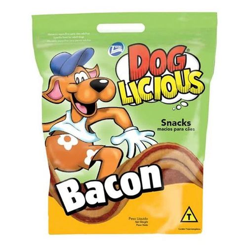 Petisco Dog Licious Bacon 65gr Petisco Dog Licious Bacon 65gr
