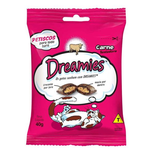 Petisco para Gatos Dreamies Carne Petisco para Gatos Dreamies Carne