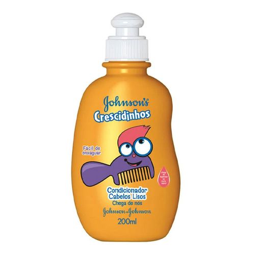 Condicionador Johnson's Crescidinhos Liso 200ml
