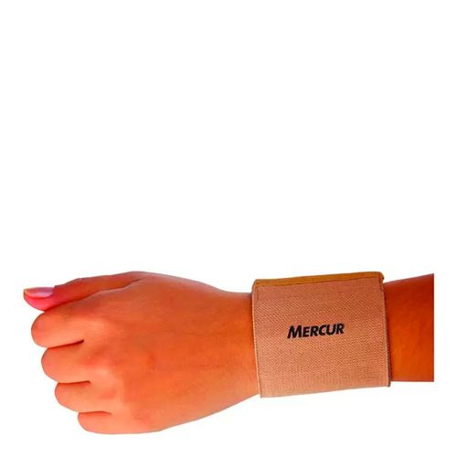 Munhequeira Elástica Ajustável Bege BC0054 Mercur Munhequeira Elástica Ajustável Bege BC0054 Mercur