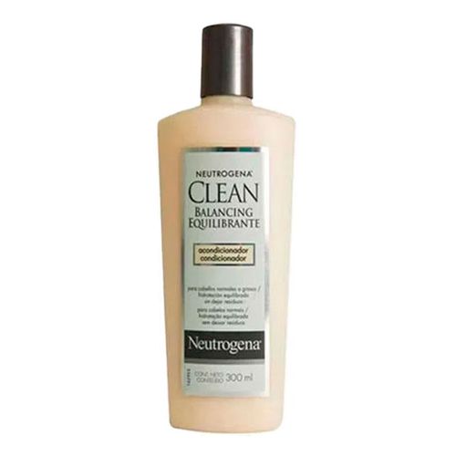 Condicionador Neutrogena Clean Cabelos Normais 300ml Condicionador Neutrogena Clean Cabelos Normais 300ml