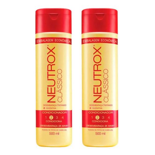 Condicionador Neutrox Clássico 500ml 2 Unidades Condicionador Neutrox Clássico 500ml 2 Unidades